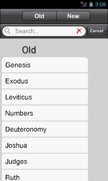 King James Bible ( KJV) 1.1 Screenshot