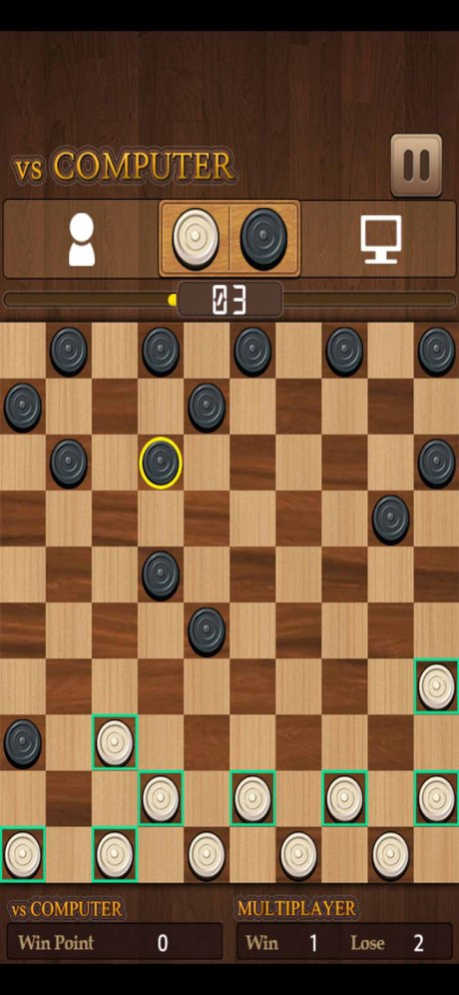 King of Checkers 1.2.8 Screenshot