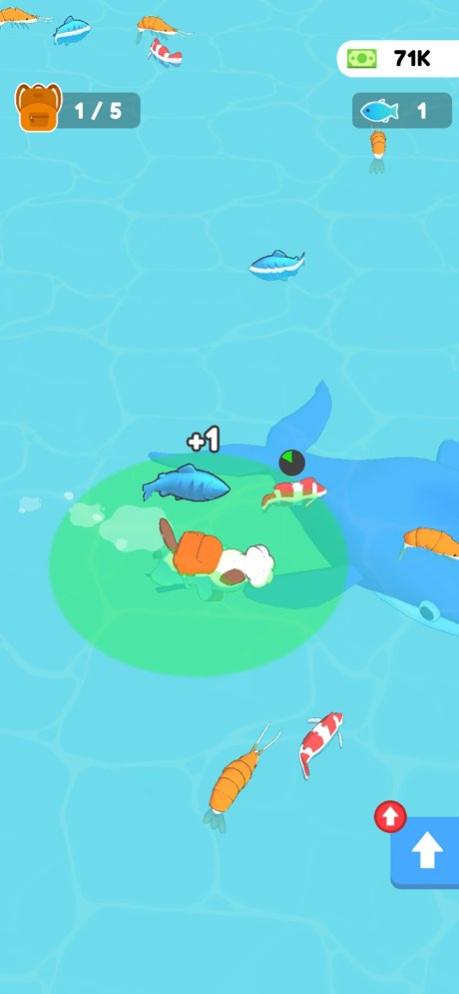 Kitty Sushi Dive 0.3.0 Screenshot