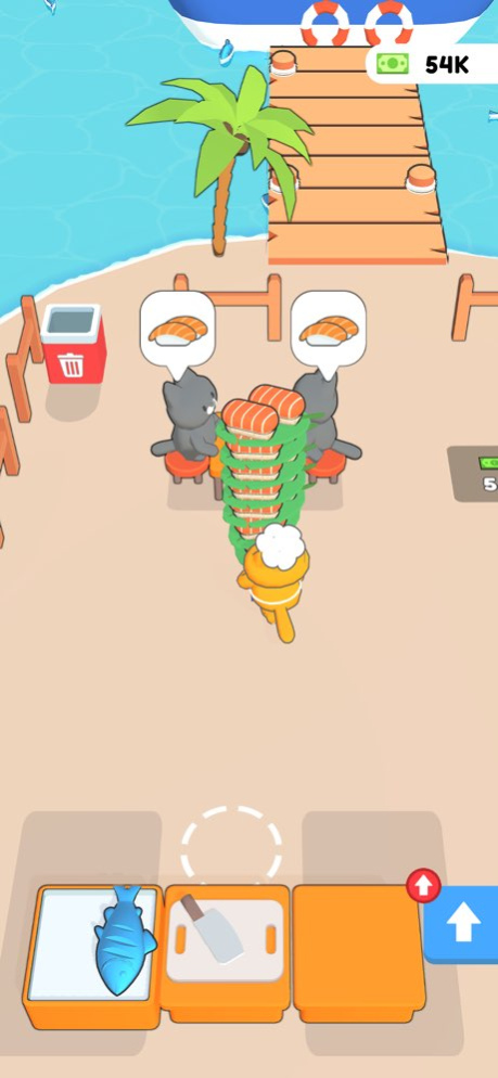 Kitty Sushi Dive 0.3.0 Screenshot