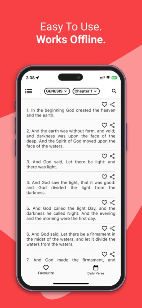 KJV Bible | King James Verses 1.0.2 Screenshot