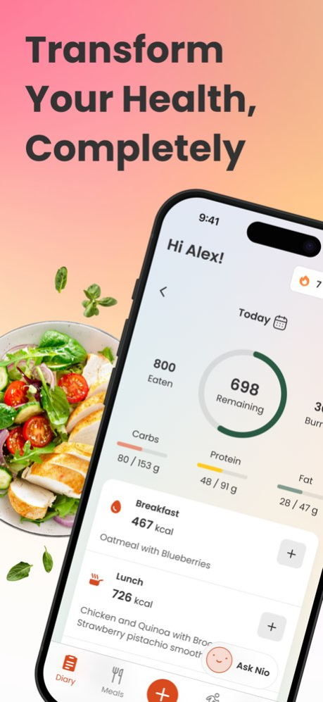 MyBody: Health & Weight Loss 2.61.0 Screenshot