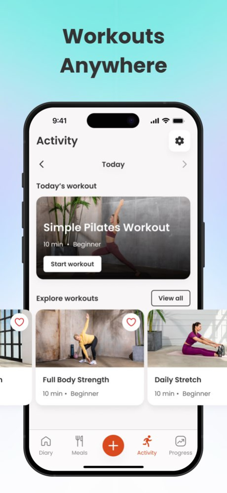 MyBody: Health & Weight Loss 2.61.0 Screenshot