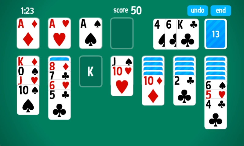 Klondike Solitaire HD 1.3.0 Screenshot