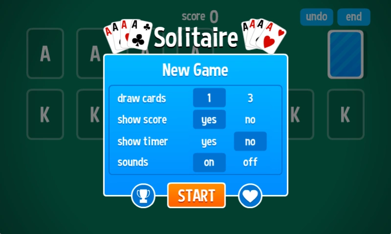 Klondike Solitaire HD 1.3.0 Screenshot