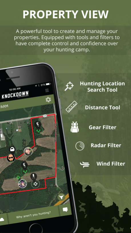 Knockdown Outdoors Hunting App 2.0.7 Screenshot