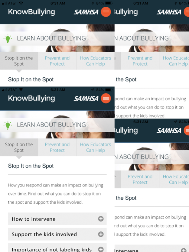 KnowBullying by SAMHSA 2.4 Screenshot