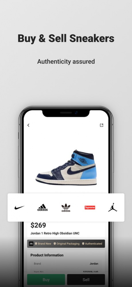 KNOWHERE: Check & Buy Sneakers 2.5.0 Screenshot