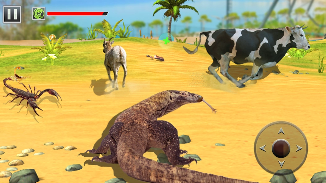 Comodo Dragon Simulator Game 1.11 Screenshot