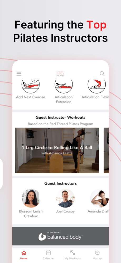 KRN Pilates: Train & Workout 9.8.6 Screenshot