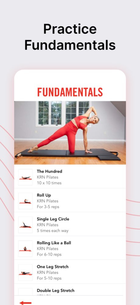 KRN Pilates: Train & Workout 9.8.6 Screenshot