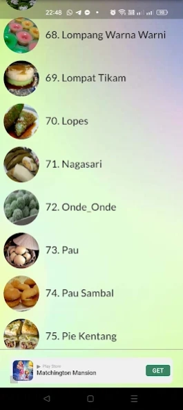 Aneka Kuih Resepi Ibunda 3.2.7 Screenshot