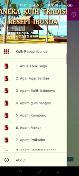 Aneka Kuih Resepi Ibunda 3.2.7 Screenshot