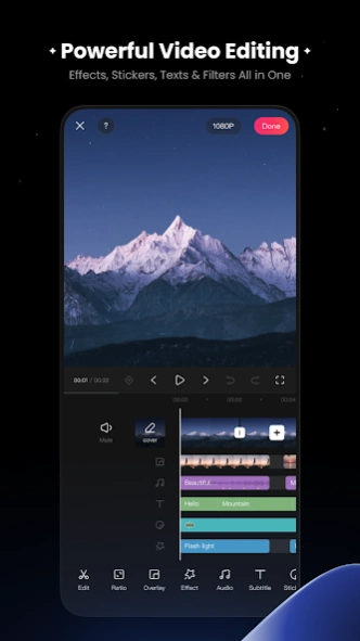 KwaiCut - Video Editor 7.47.0.747162 Screenshot