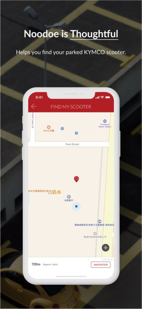 KYMCO Noodoe 2.2.1 Screenshot