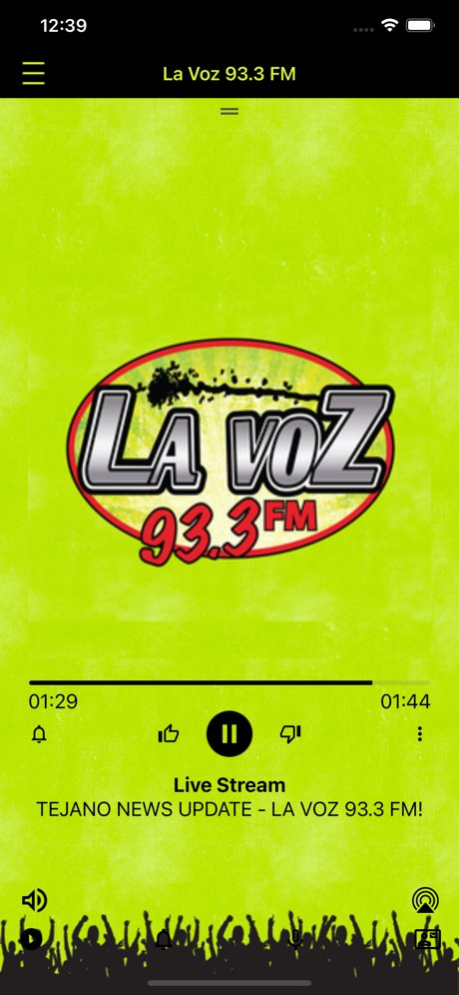 La Voz 93.3 FM 11.0.74 Screenshot