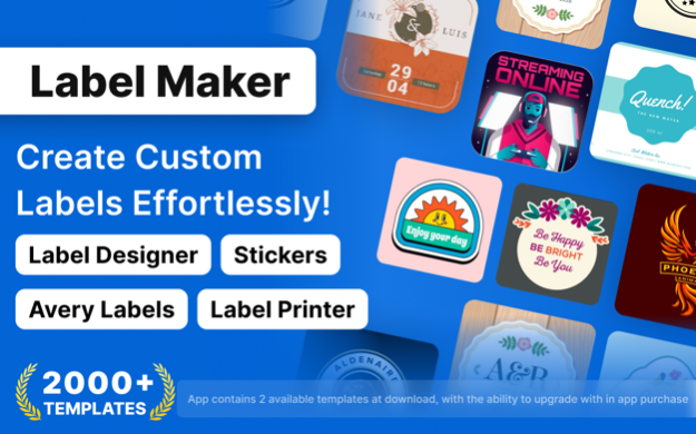 Label Maker Design & Creator 0.2.0 Screenshot