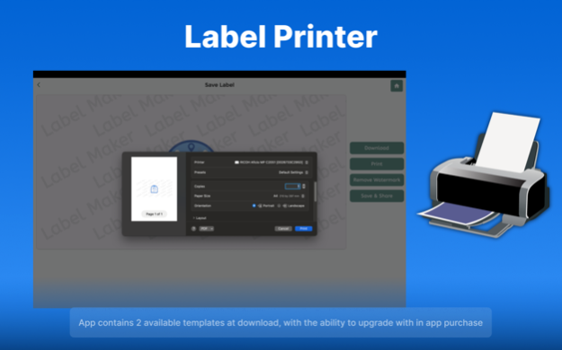 Label Maker Design & Creator 0.2.0 Screenshot