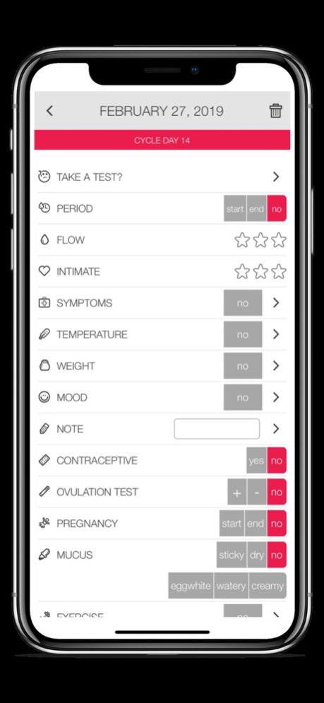 LADYTIMER Period Tracker 5.3 Screenshot