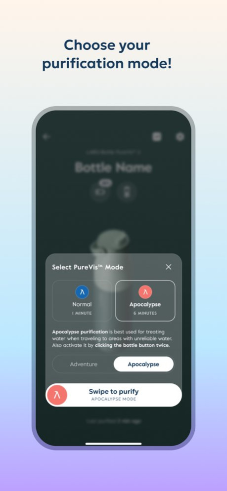 LARQ 1.4.2 Screenshot