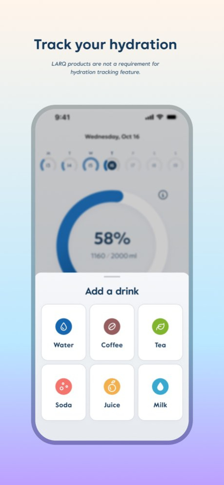 LARQ 1.4.2 Screenshot