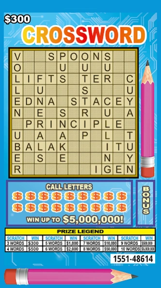 Las Vegas Scratch Ticket 1 Screenshot