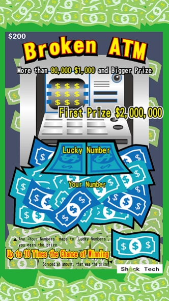 Las Vegas Scratch Ticket 1 Screenshot