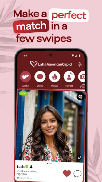 LatinAmericanCupid: Dating App 10.70.0 Screenshot