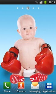 Laughing Baby Cracked Screen 1.0.7 Screenshot