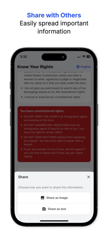 Lawfully Know Your Rights  Screenshot