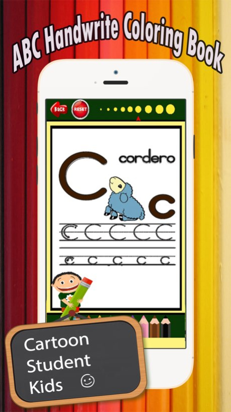 Coloring Book: ABC Spanish page game for kids 1.0.3 Screenshot