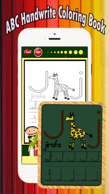 Coloring Book: ABC Spanish page game for kids 1.0.3 Screenshot