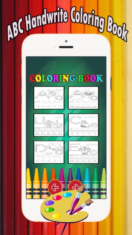 Coloring Book: ABC Spanish page game for kids 1.0.3 Screenshot