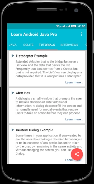 Learn Android Development Pro  Screenshot