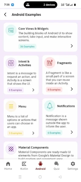 Learn Android Kotlin Tutorial 2.4.4 Screenshot