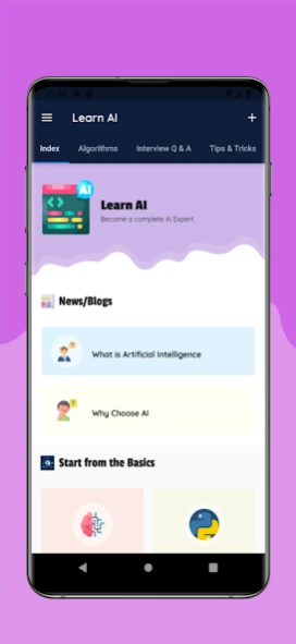 Learn Artificial Intelligence 1.5.4 Screenshot