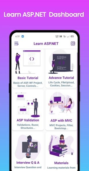 Learn ASP.NET  Screenshot