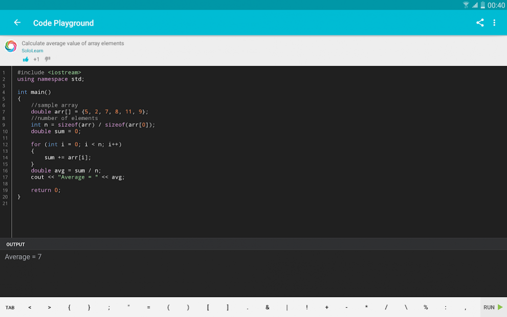 Learn C++ 2.8.2 Screenshot