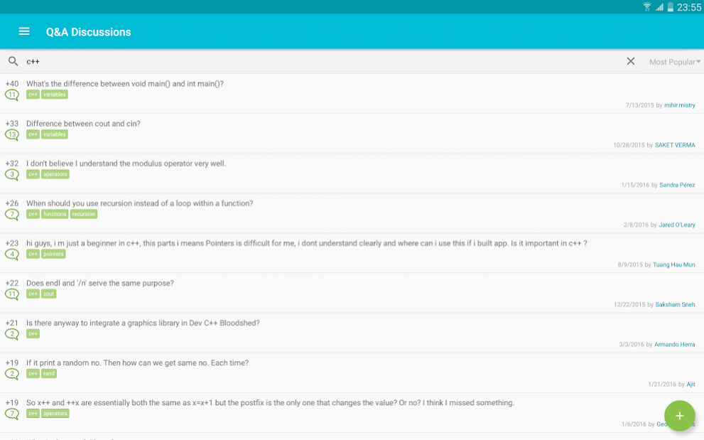 Learn C++ 2.8.2 Screenshot