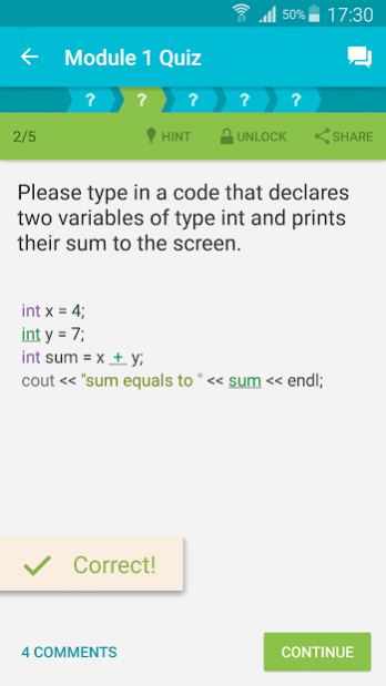 Learn C++ 2.8.2 Screenshot