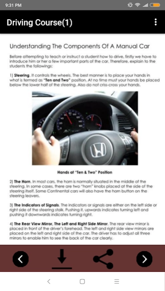 Learn Driving Course 2.4 Screenshot