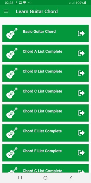 Learn Guitar Chords Beginners 20.0.3 Screenshot