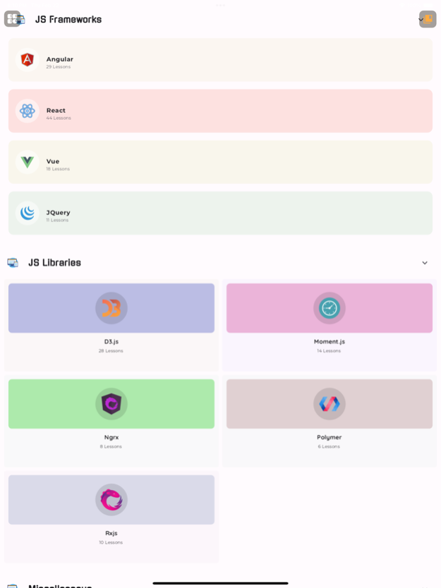 Learn Javascript Offline [PRO‪]‬ 1.5.9 Screenshot