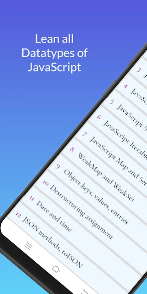 Learn JavaScript - Project bas  Screenshot
