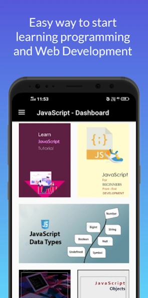 Learn JavaScript - Project bas  Screenshot