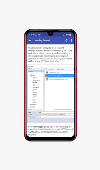 Learn .NET Core 1.0.1 Screenshot