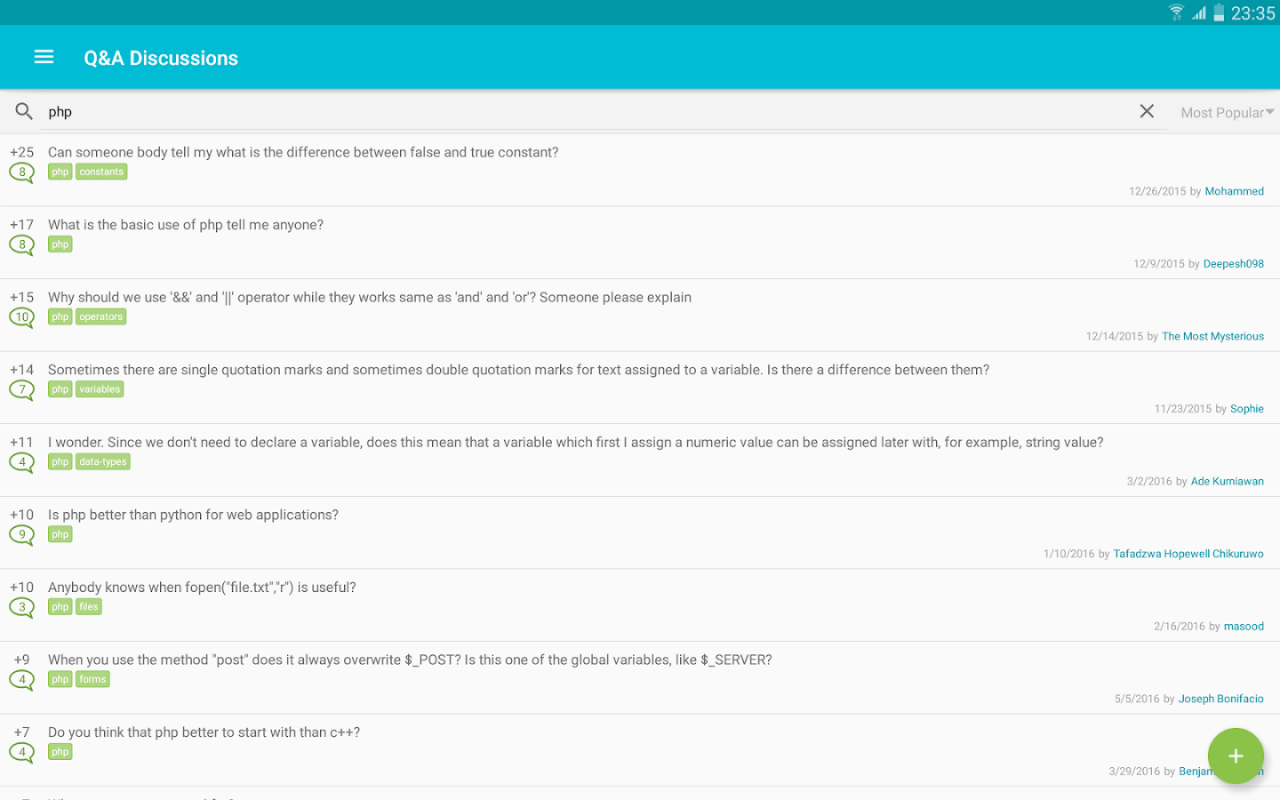 Learn PHP 4.7.1 Screenshot