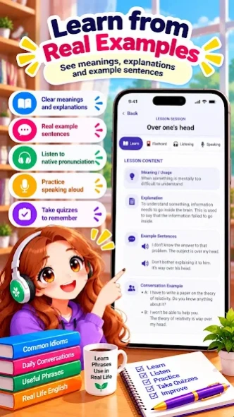 Learn Phrases & Idoms English  Screenshot