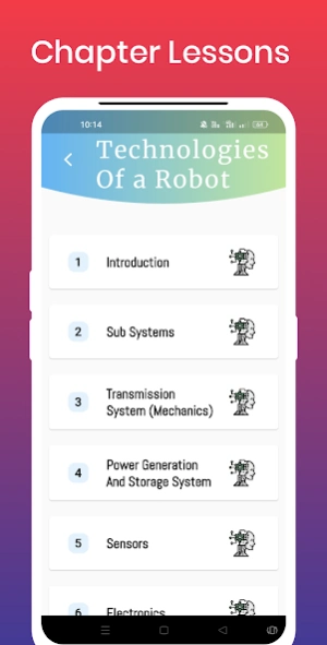 Learn Robotics Engineering  Screenshot