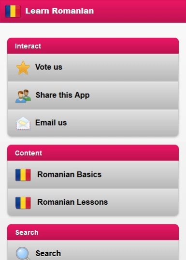 Learn Romanian Free 1.1.20 Screenshot